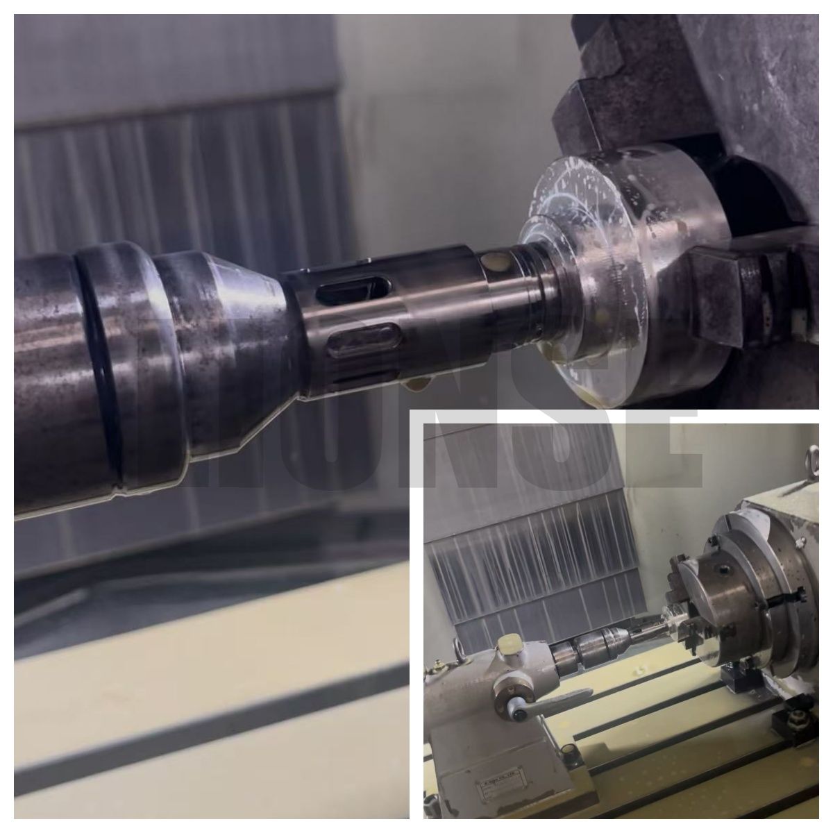 Custom CNC Machined Slotted Cylindrical Components